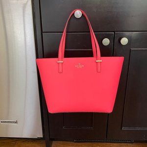 Kate Spade Hot Pink Tote Bag